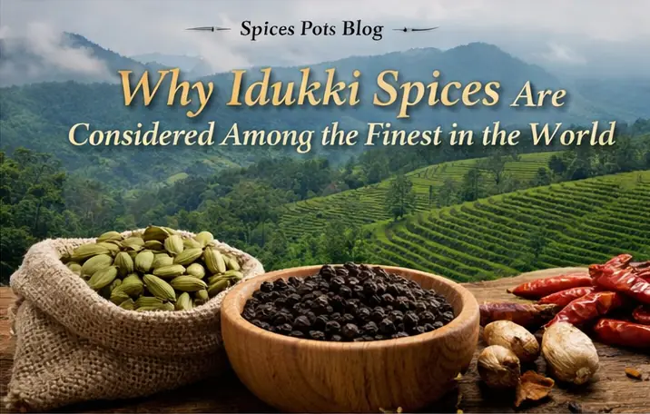 Idukki Spices SpicePots cardamom black pepper