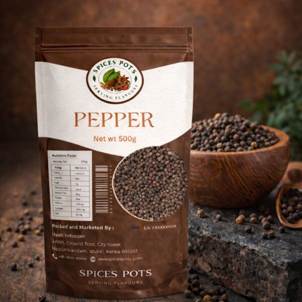 Premium Black Pepper from Idukki High Ranges | Spices Pots
